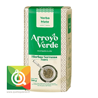 Arroyo Verde Yerba Mate Hierbas Serranas con Té Verde - Suave