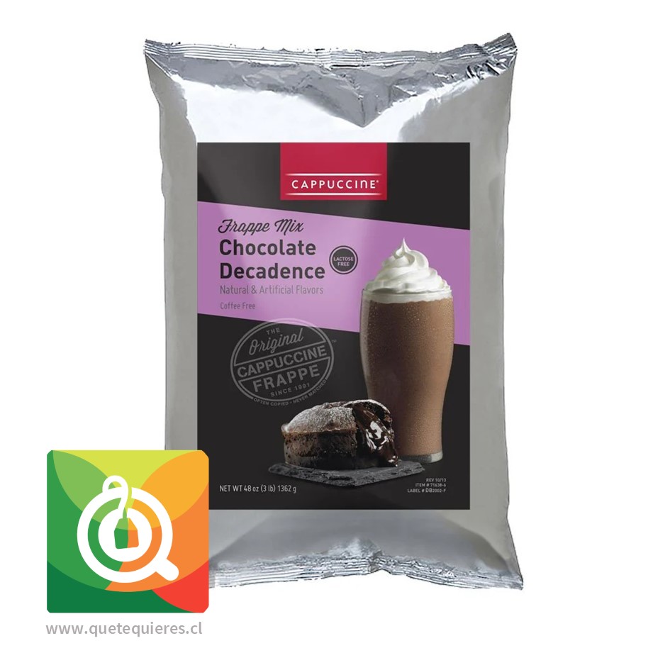 Cappuccine Chocolate Decadence - Sin cafeína 1