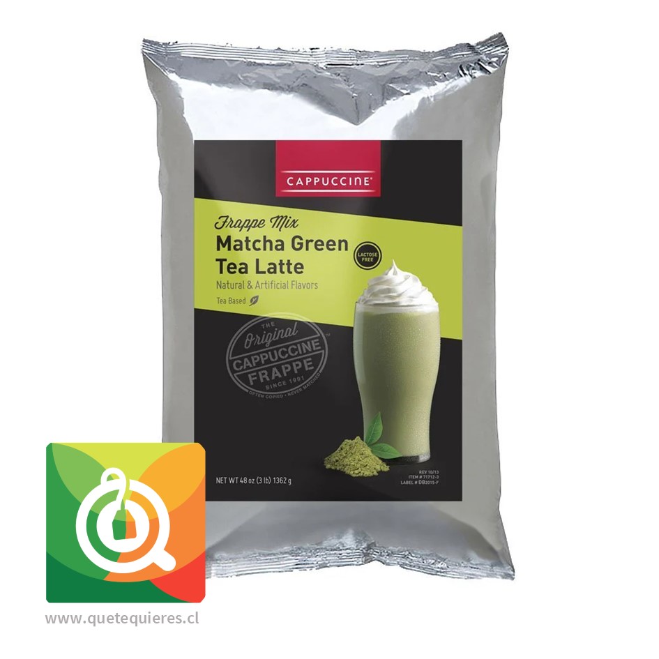 Cappuccine Matcha Green Tea Latte - Tea Based 1
