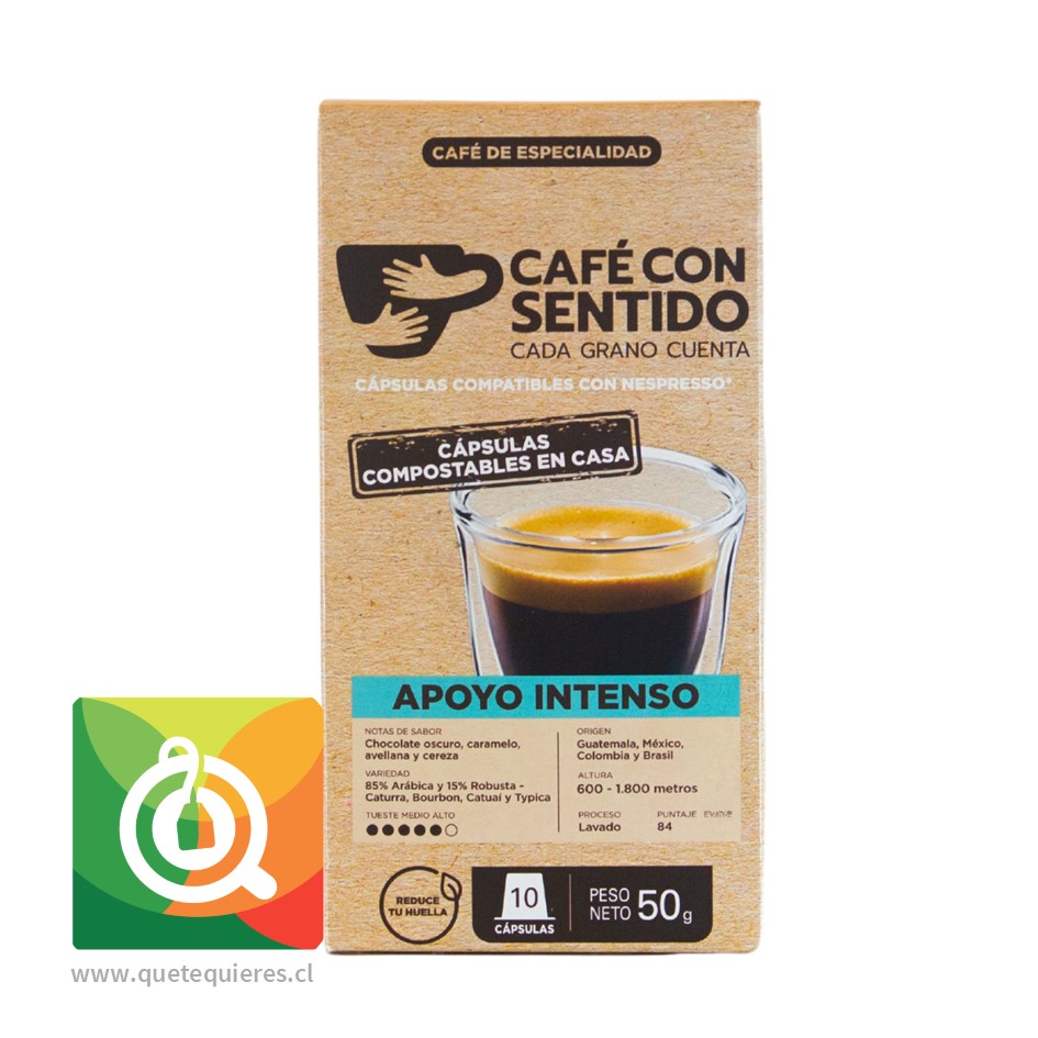 Café Con Sentido Capsula Café Apoyo Intenso- Image 3