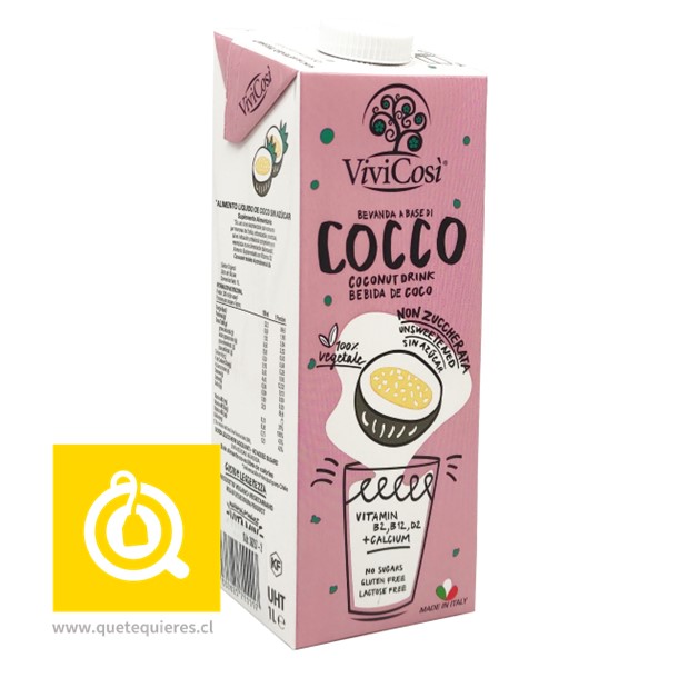 Vivicosí Alimento Liquido Coco sin Azúcar  1