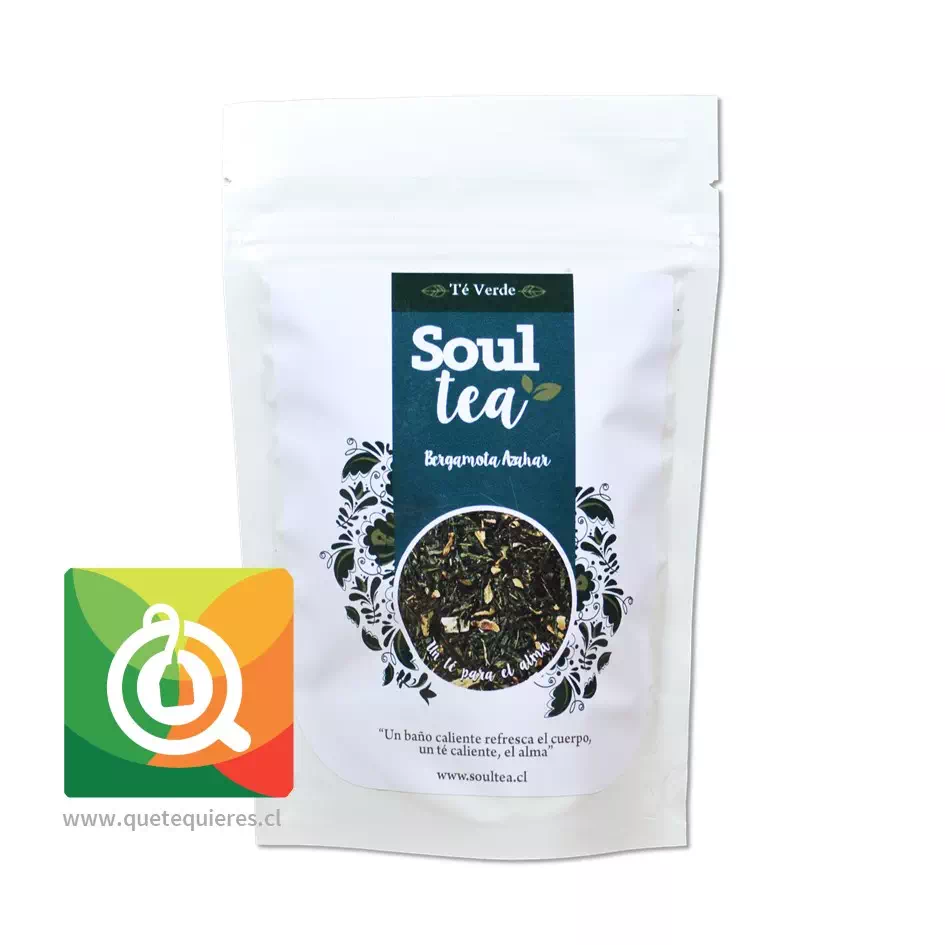 Soul Tea Té Verde Bergamota Azahar 50 gr. - Image 1