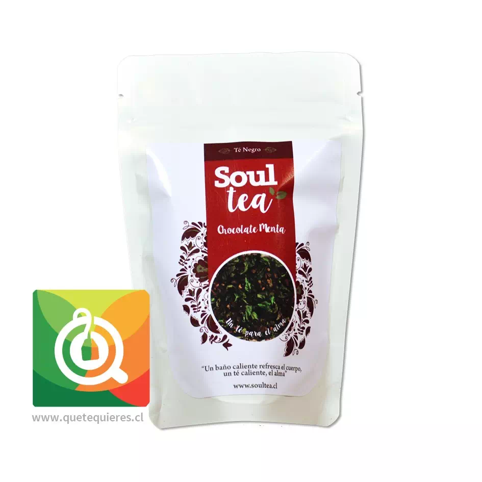 Soul Tea Té Negro Chocolate Menta 50 gr. - Image 1