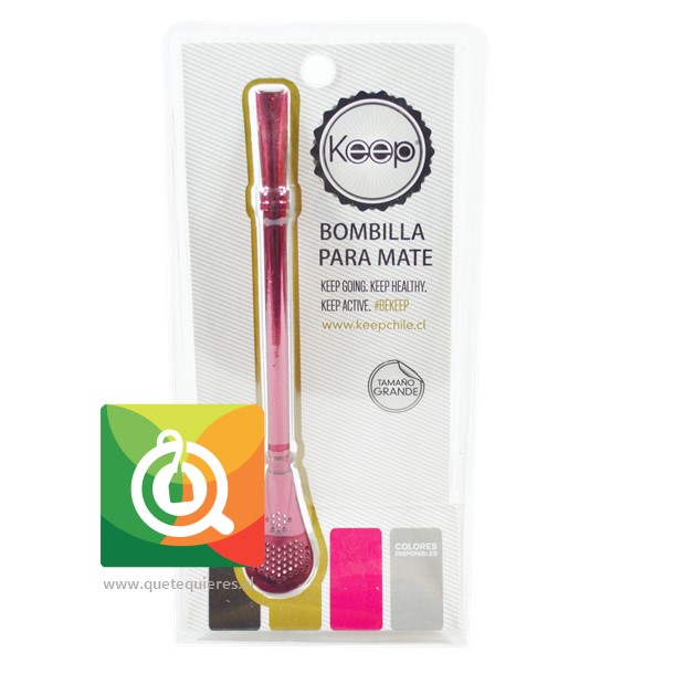 Keep Bombilla Mate Fucsia 1