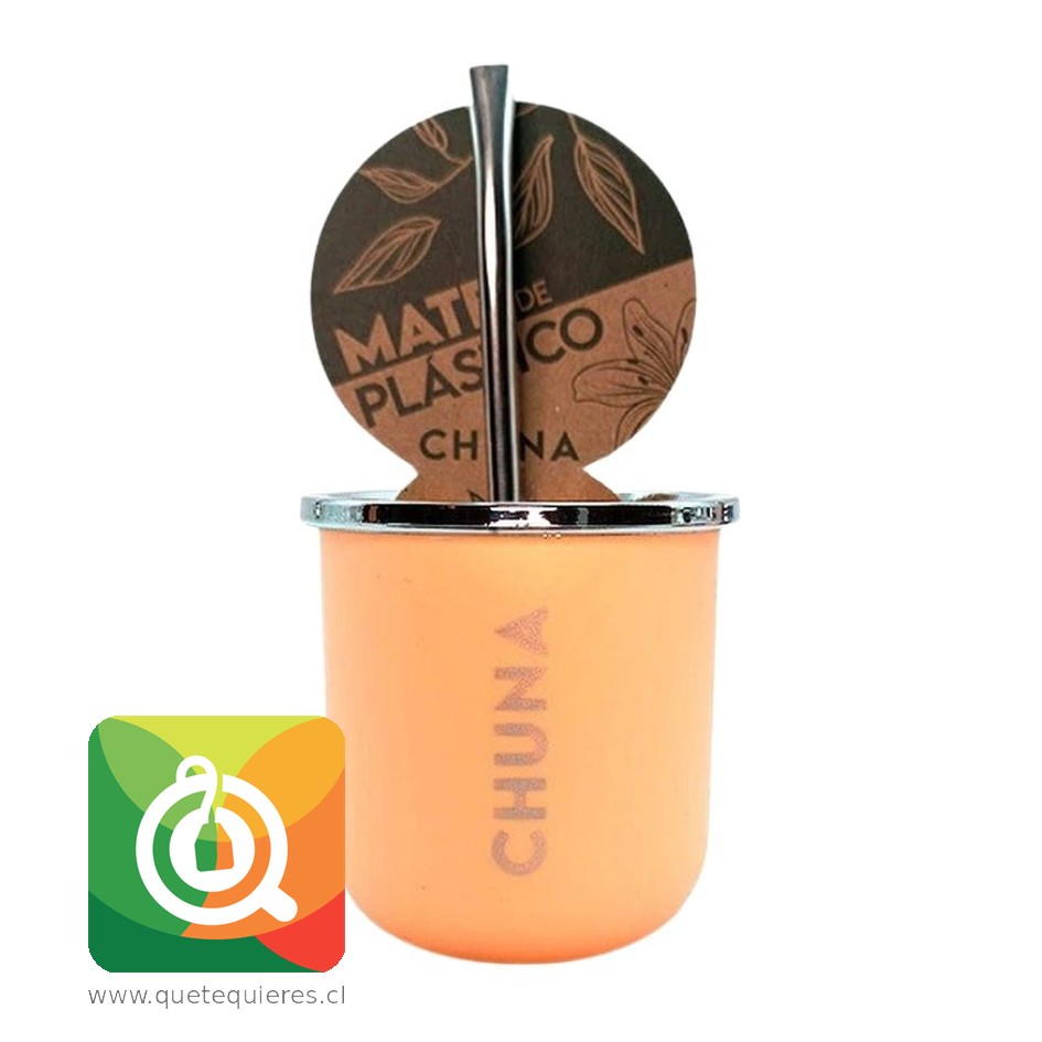 Chuna Mate Anubis Plástico con Bombilla Damasco 1