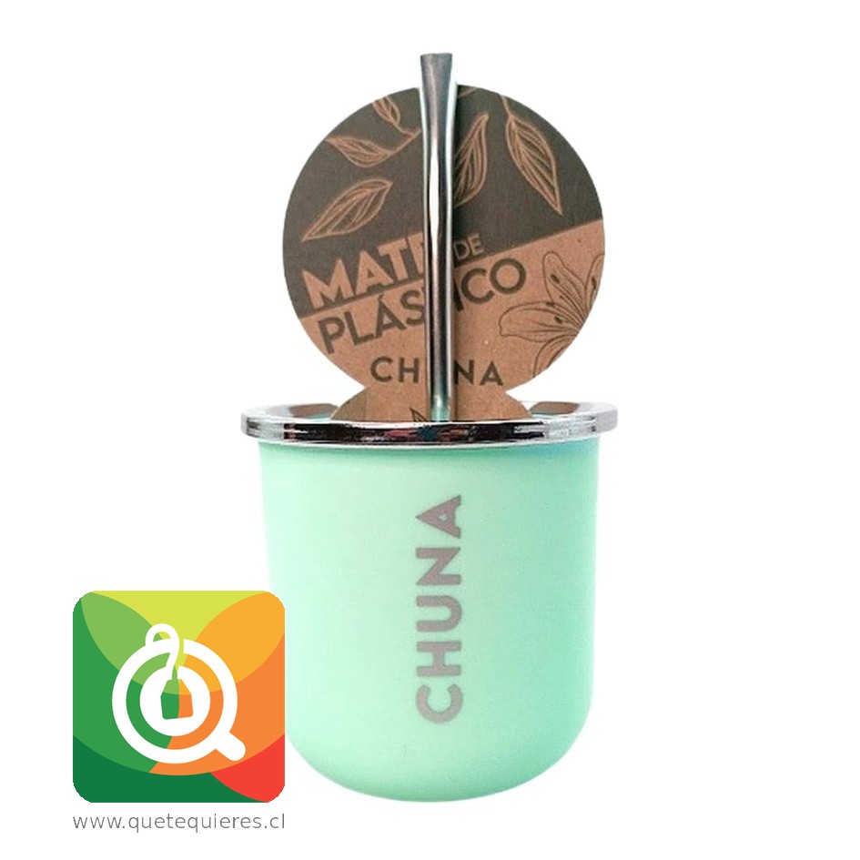 Chuna Mate Anubis Plástico con Bombilla Celeste 1