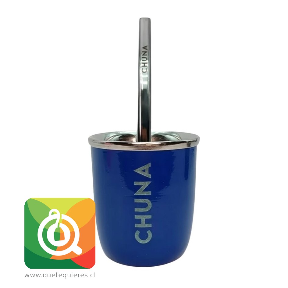 Chuna Mate Perseo Acero Inoxidable con Bombilla Azul 1