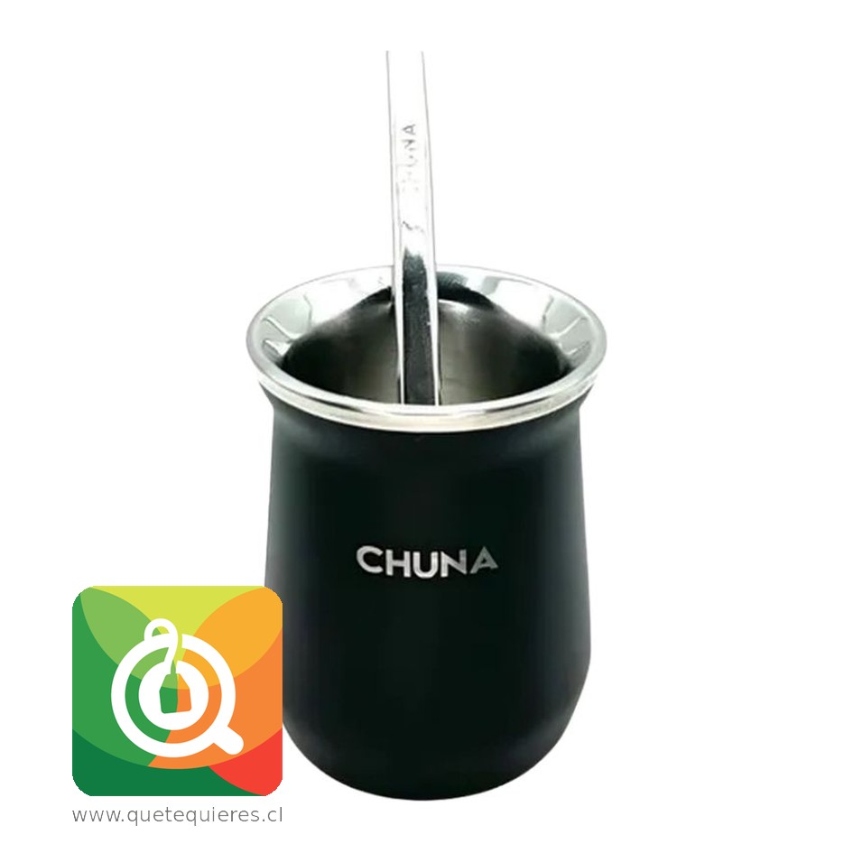 Chuna Mate Olimpo Acero Inoxidable Negro 1