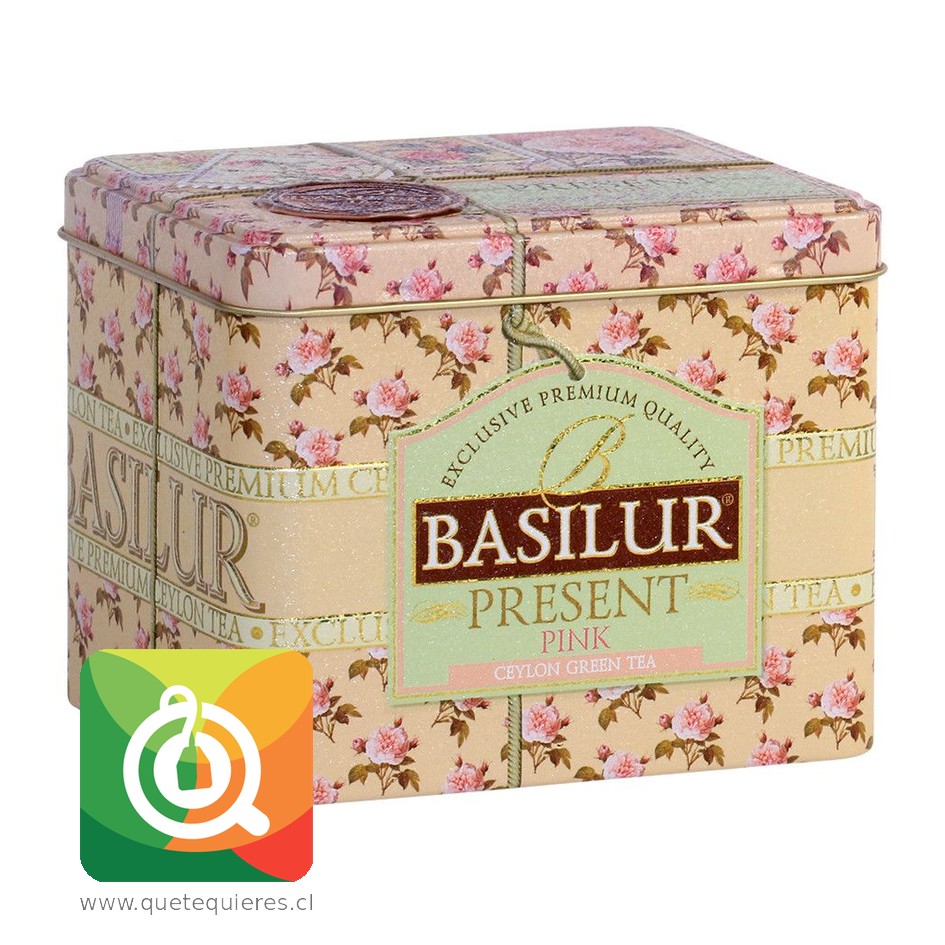 Basilur Lata Blend Té Verde frutos y Flores - Present Pink 2