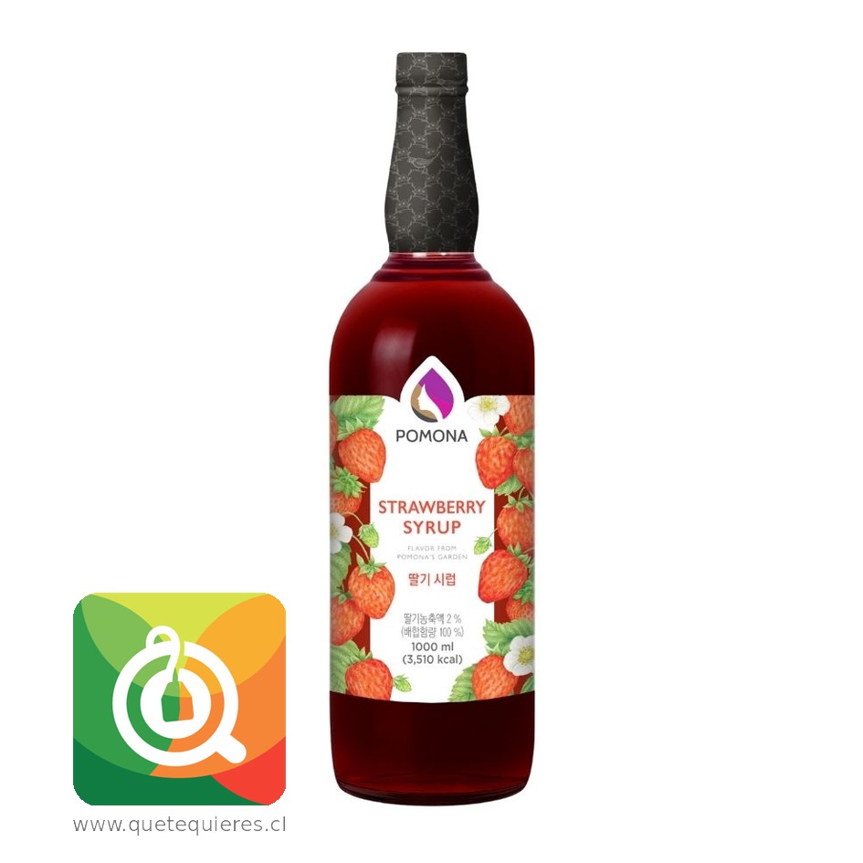 Pomona Syrup Frutilla 1
