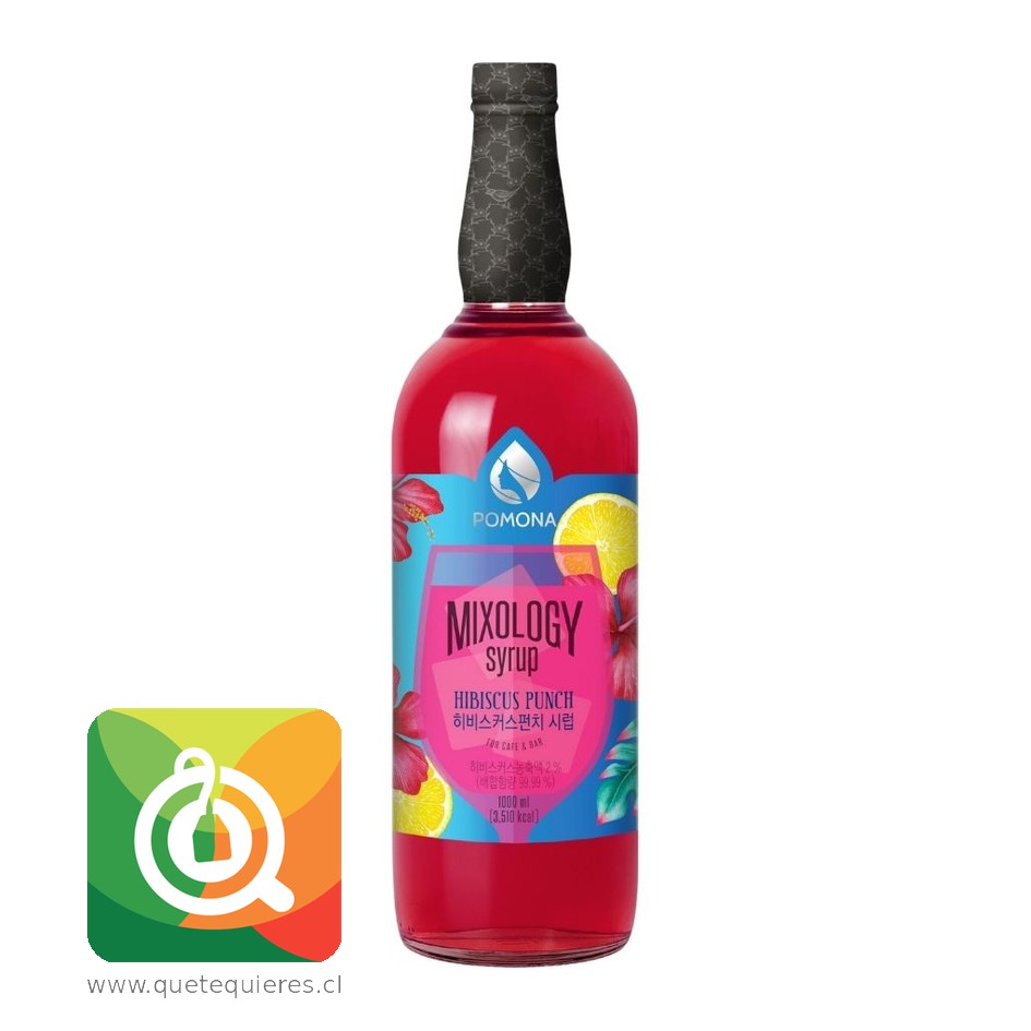 Pomona Syrup Mixología Hibisco 1