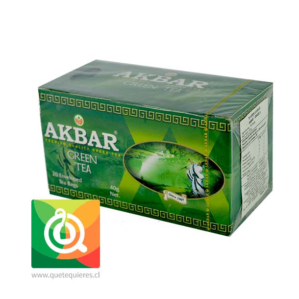Akbar Té Verde 20 bolsitas 1