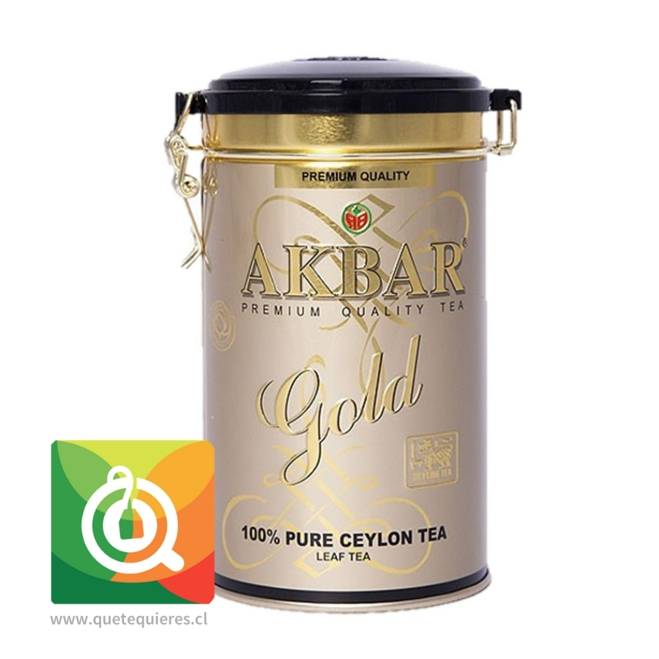 Akbar Gold Té Negro Tarro 1