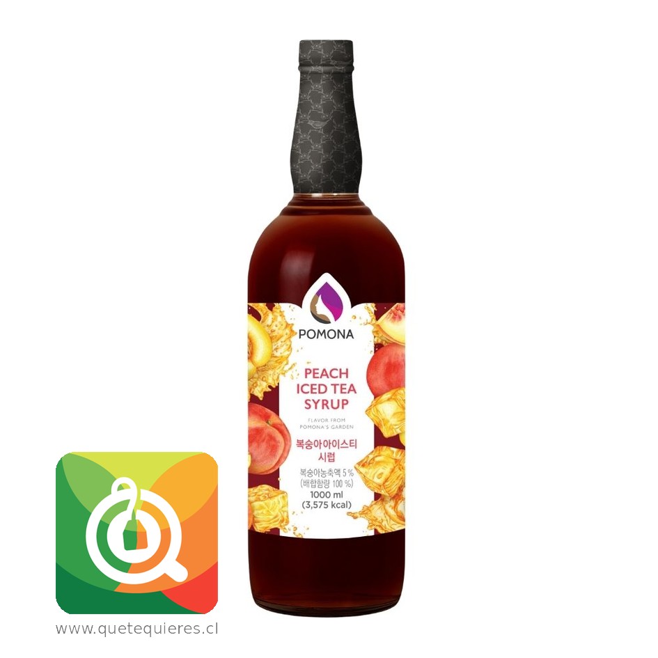 Pomona Syrup Té Helado Durazno 1