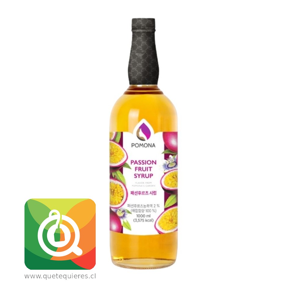 Pomona Syrup Maracuyá 1