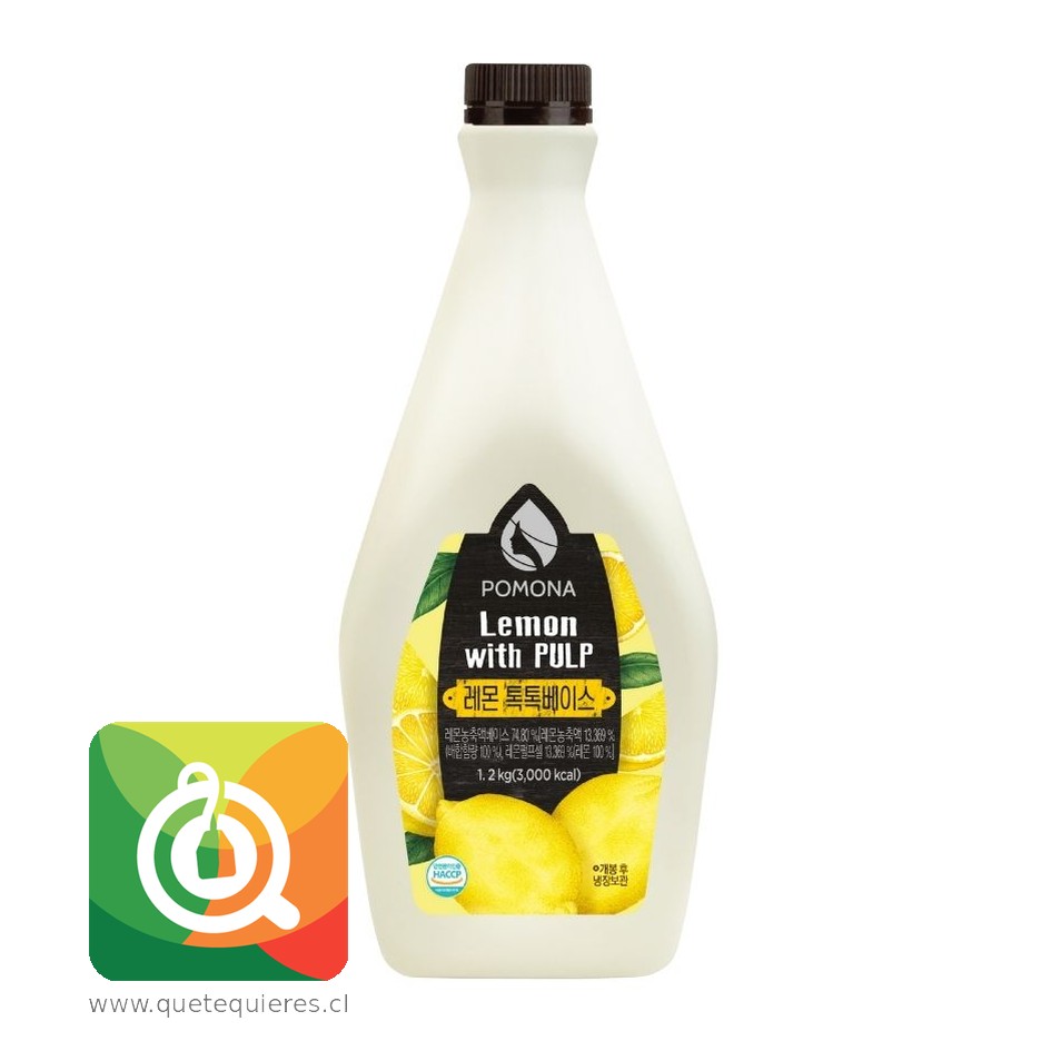 Pomona Base Concentrado Limón con Pulpa 1
