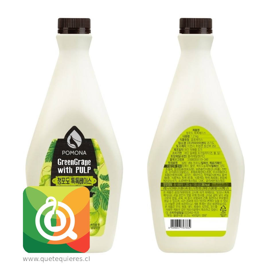 Pomona Base Concentrado Uva Verde con Pulpa 2