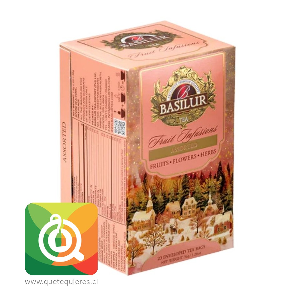 Basilur Infusiones Navidad Surtidas 20 Bolsitas 1