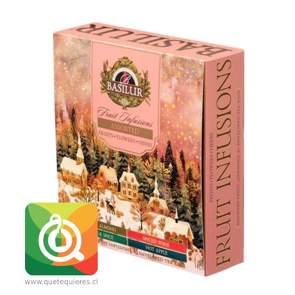 Basilur Infusiones Navidad Surtidas 40 Bolsitas 3