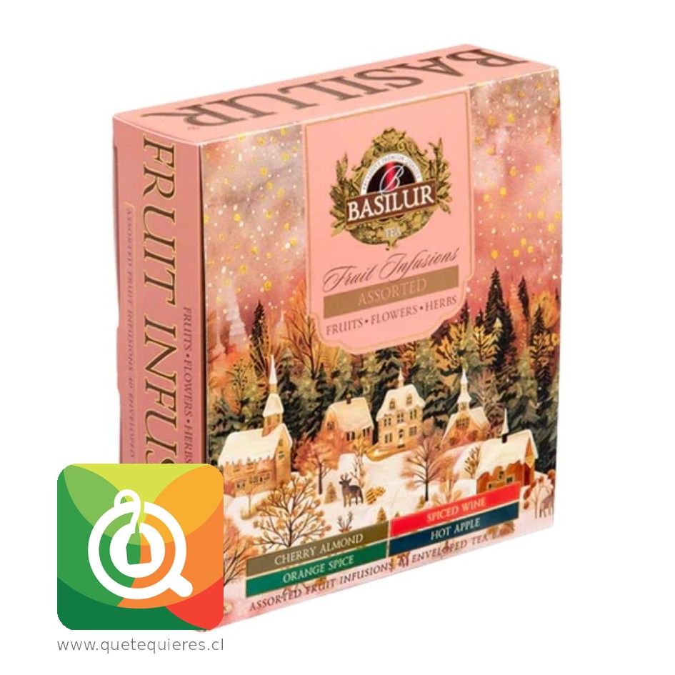 Basilur Infusiones Navidad Surtidas 40 Bolsitas 1