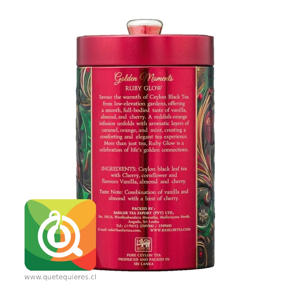 Basilur Lata Golden Moments - Red 3