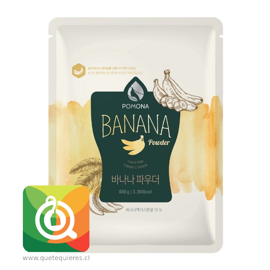 Pomona Base en Polvo Plátano 1