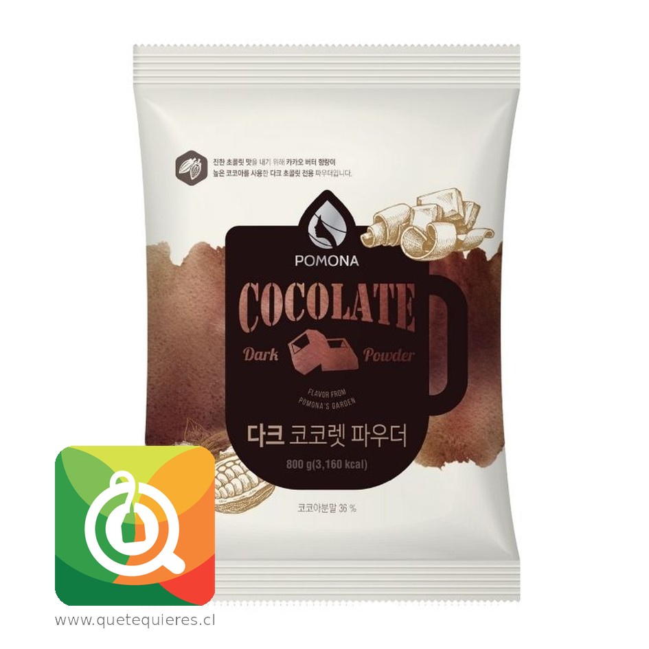 Pomona Base en Polvo Chocolate Dark 1