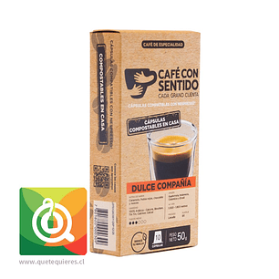 Café Con Sentido Cápsula Café Dulce Compañía