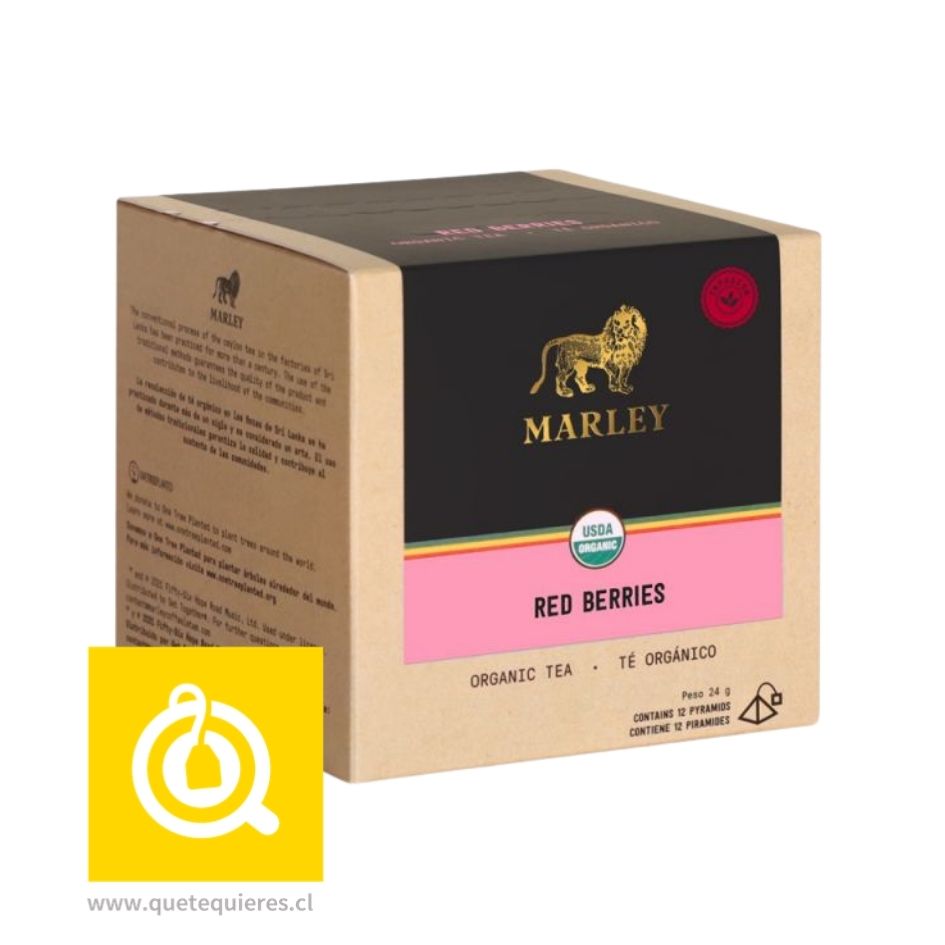 Marley Coffee Infusión Orgánica Red Berries 1