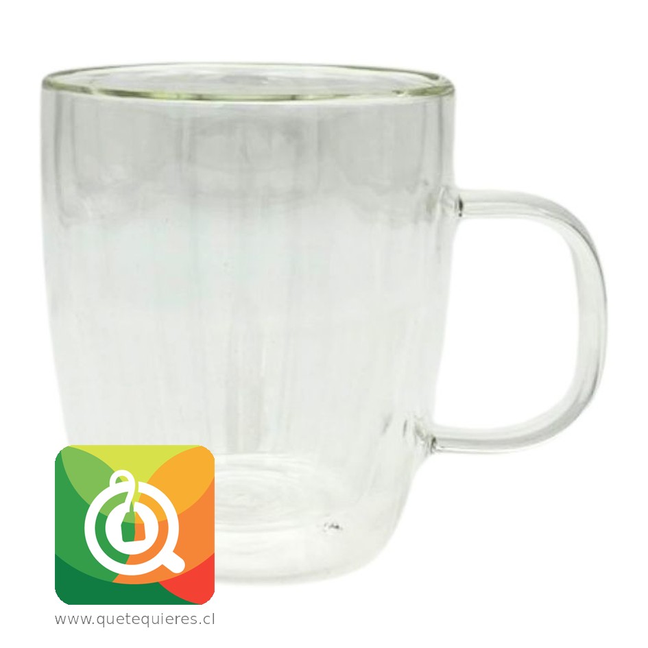Glasso Tazón Vidrio Doble Pared 4