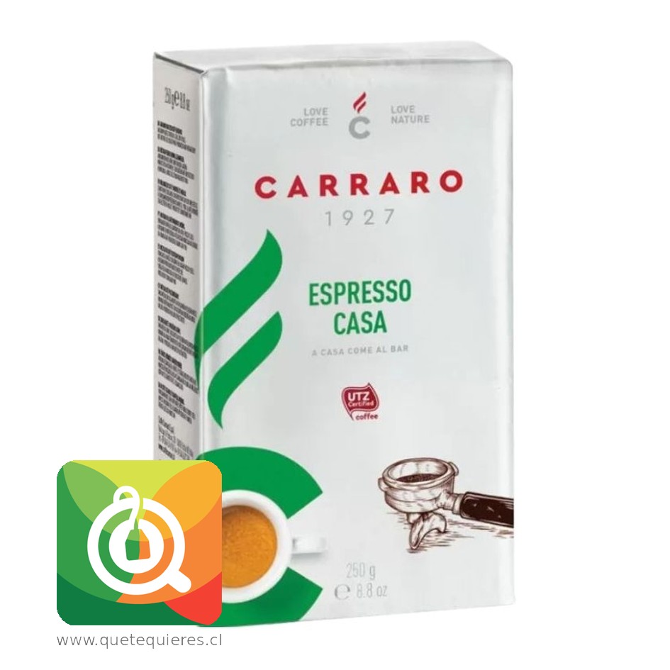 Carraro 1927 Café Molido Espresso Casa 1