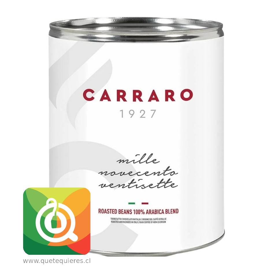 Carraro 1927 Café en Grano Tin 1927 Arábica 1
