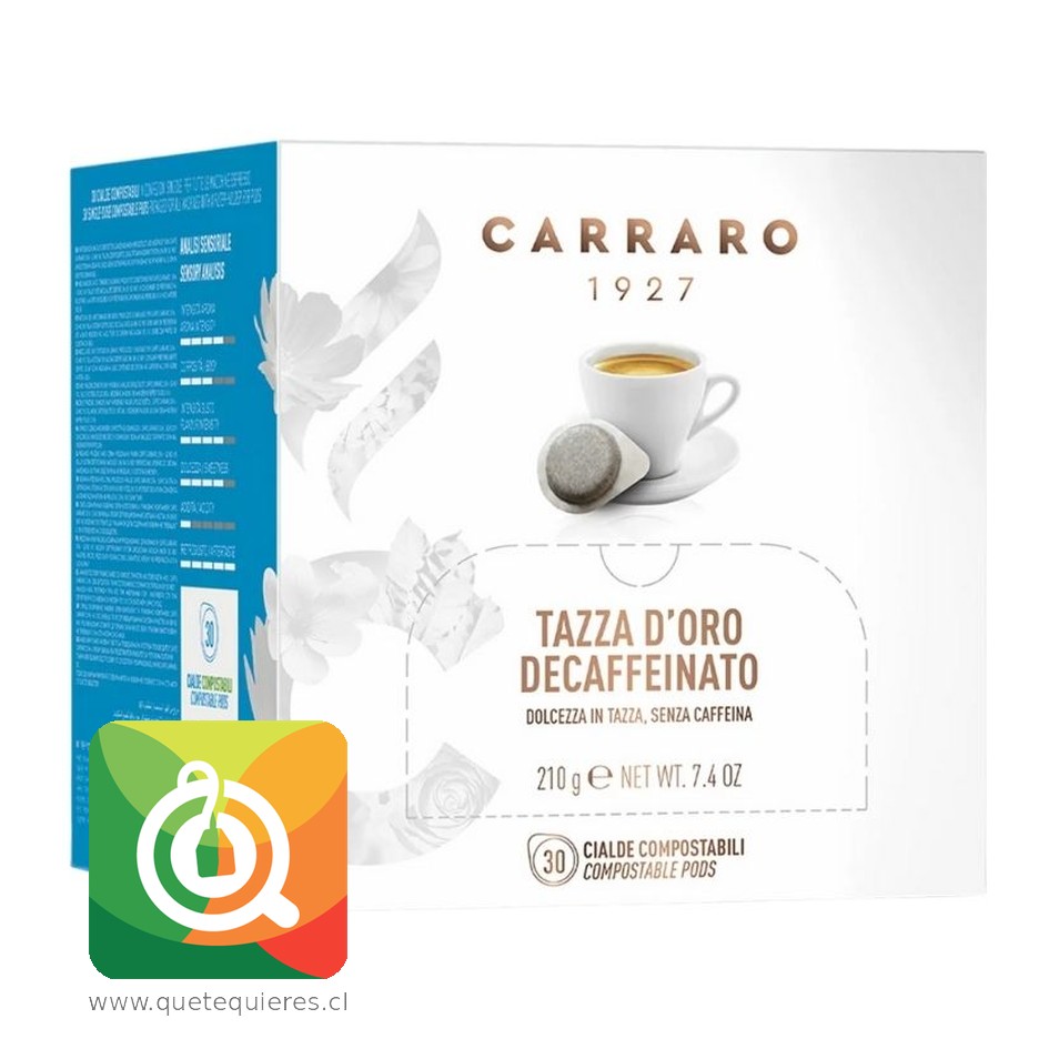 Carraro 1927 Café Cialda Tazza D’Oro Descafeinado 1
