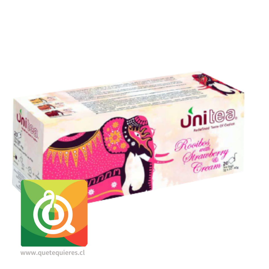 Unitea Rooibos Strawberry & Cream 1