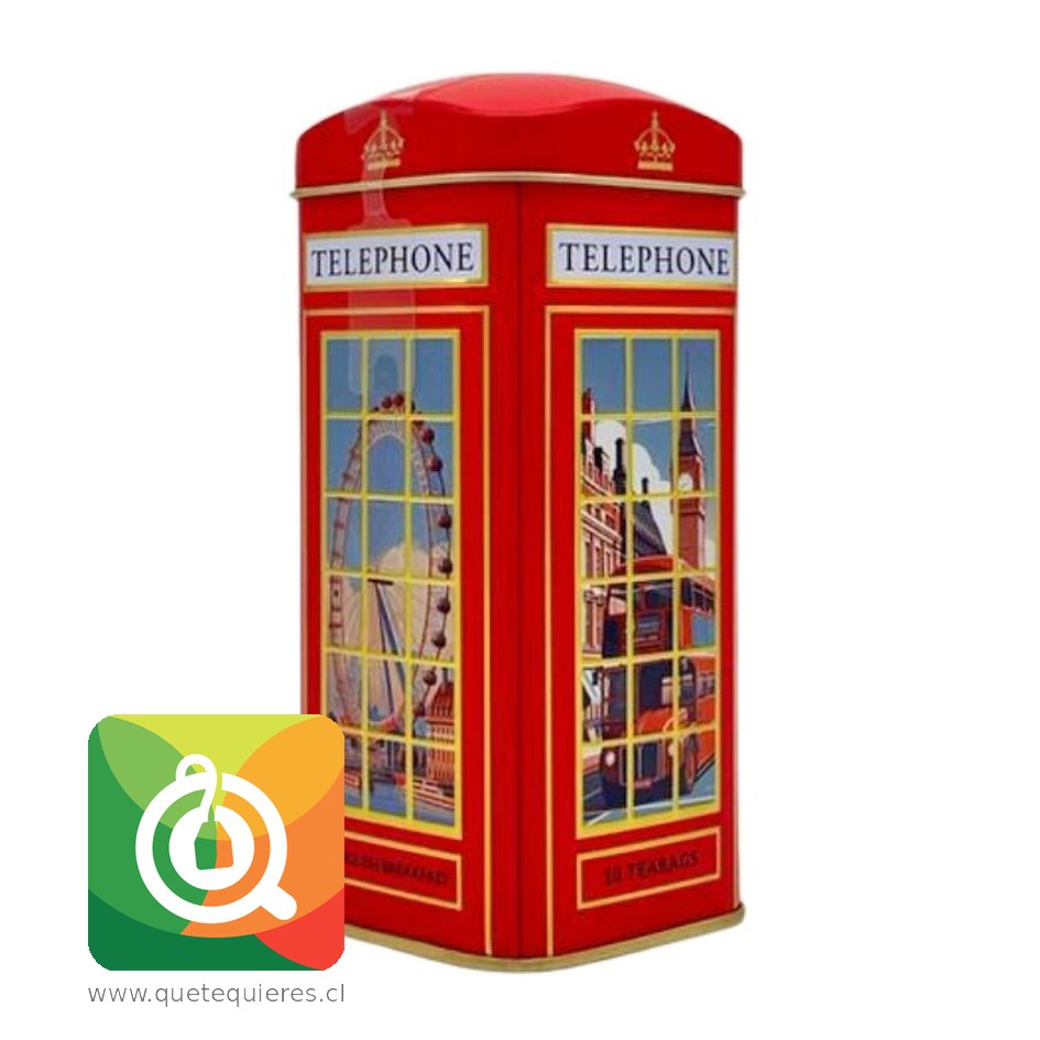 Ahmad Té Negro English Breakfast Alcancía Teléfono de Londres  2