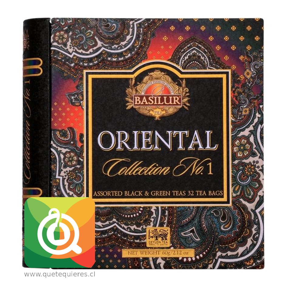 Basilur Libro de Té Surtido Oriental N° 1 - Oriental Collection N° 1 Tea Book 2