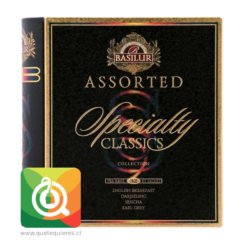Basilur Libro Té Surtido Té Negro Clasico - Specialty Classics Tea Book Assorted 2