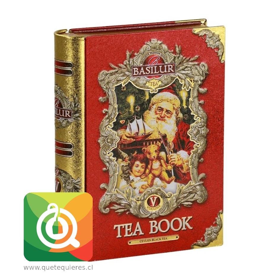 Basilur Té Negro Libro Lata Volumen V Lata  1
