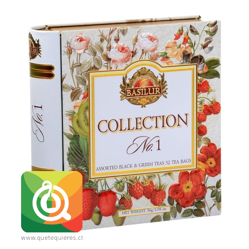 Basilur Libro de Té Colección N° 1 - Collection N°1 Tea Book 1