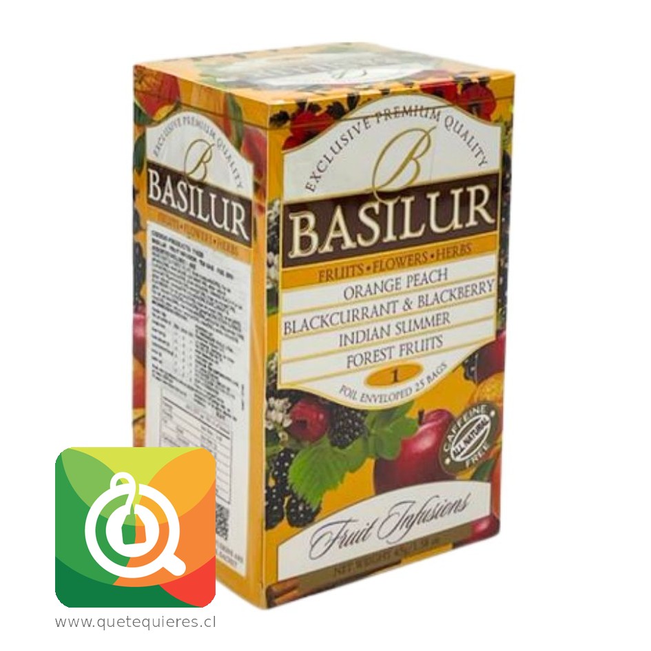Basilur infusión surtido volumen I 25 Bolsitas 1