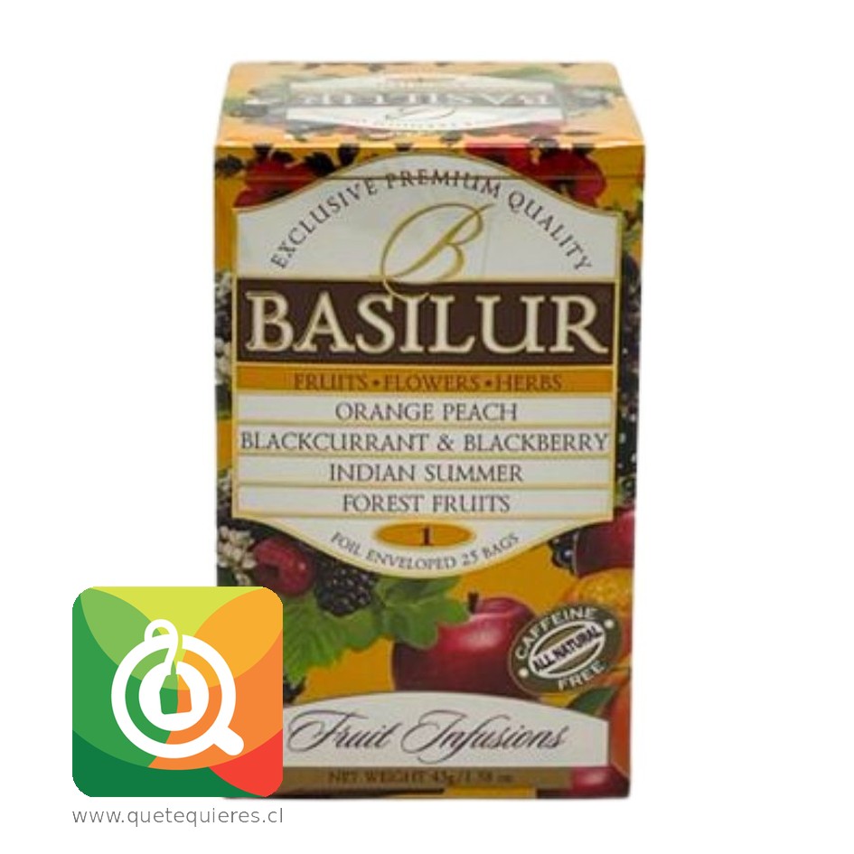 Basilur infusión surtido volumen I 25 Bolsitas 2