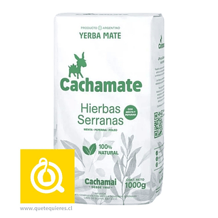 Cachamate Yerba Mate Con Hierbas Serranas 1 KG