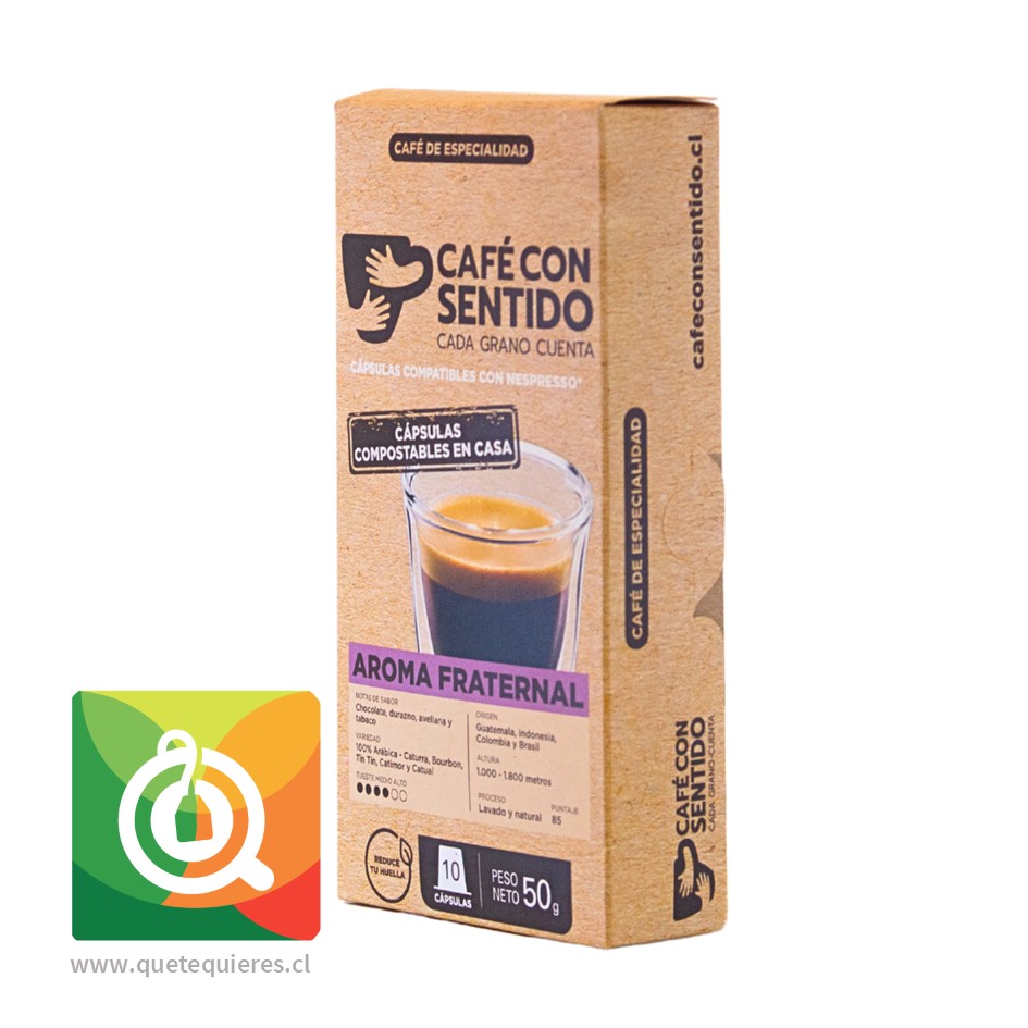 Café Con Sentido Capsula Café Aroma Fraternal 2