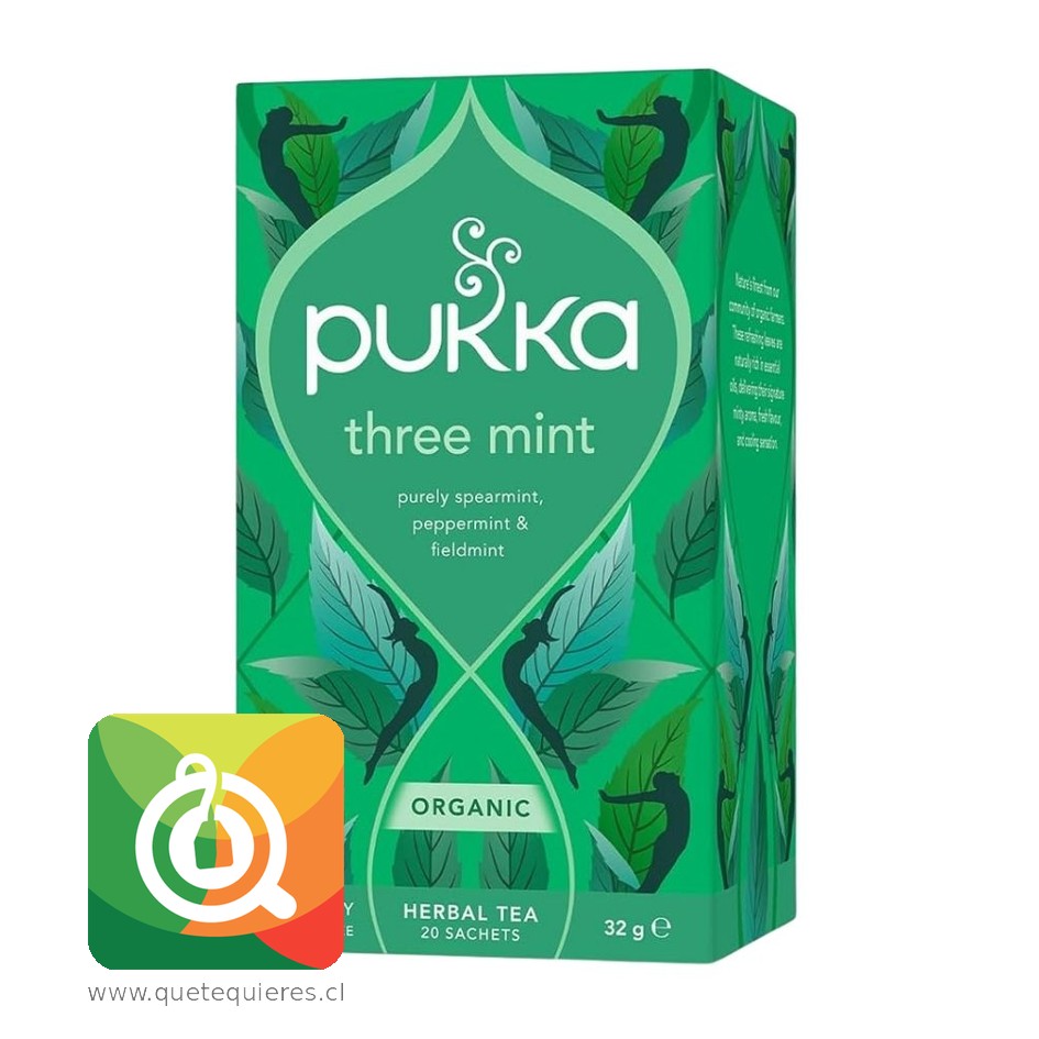 Pukka Infusión Tres Mentas 1