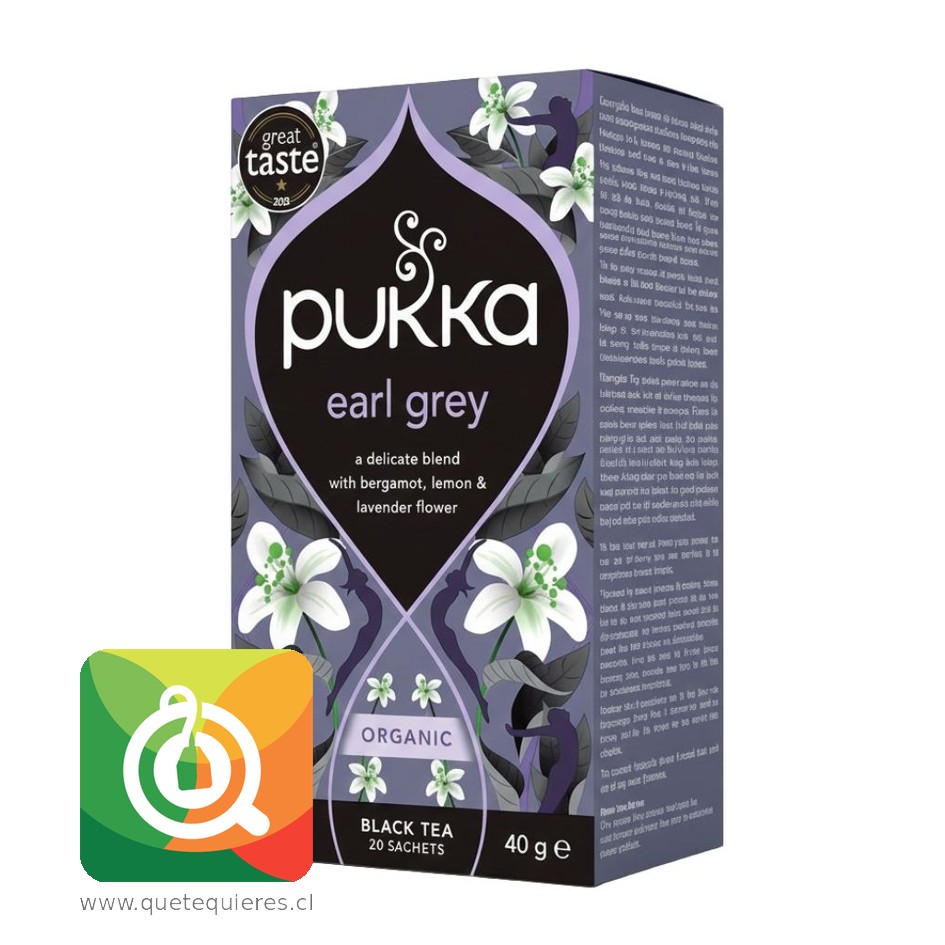Pukka Té Negro Earl Grey  1