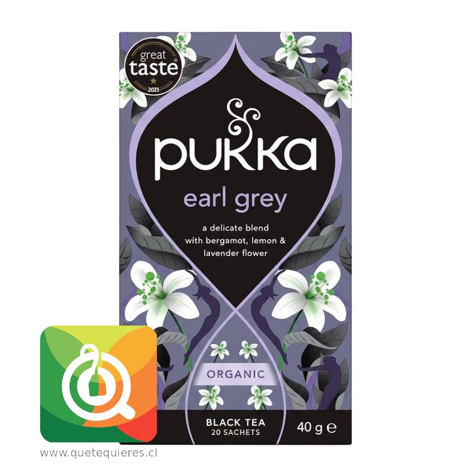 Pukka Té Negro Earl Grey  2