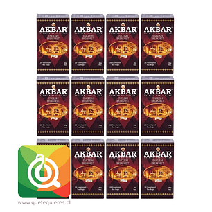 Akbar Pack Té Negro English Breakfast - 12 unidades