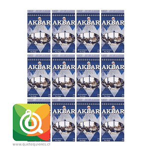 Akbar Pack Té Negro Earl Grey 20 bolsitas - 12 unidades
