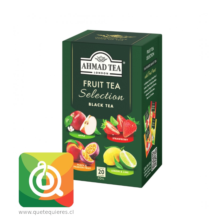Ahmad Té Negro Fruit Selection Surtido Frutas 1