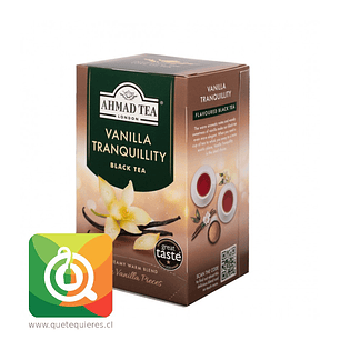 Ahmad Té Negro Vainilla
